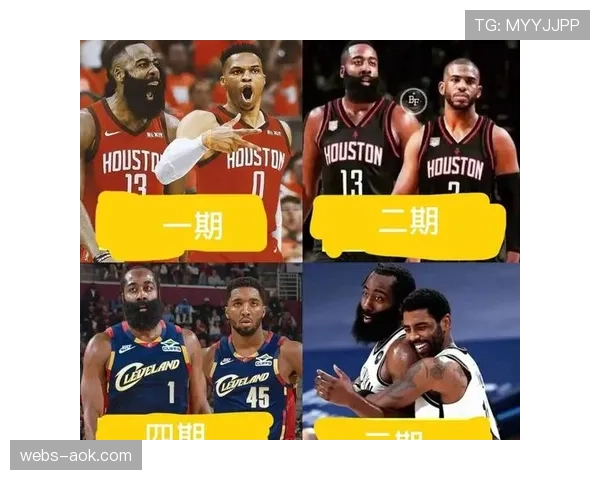 哈登与米切尔组成东部顶级后场，骑士冲冠概率由11%升至26%